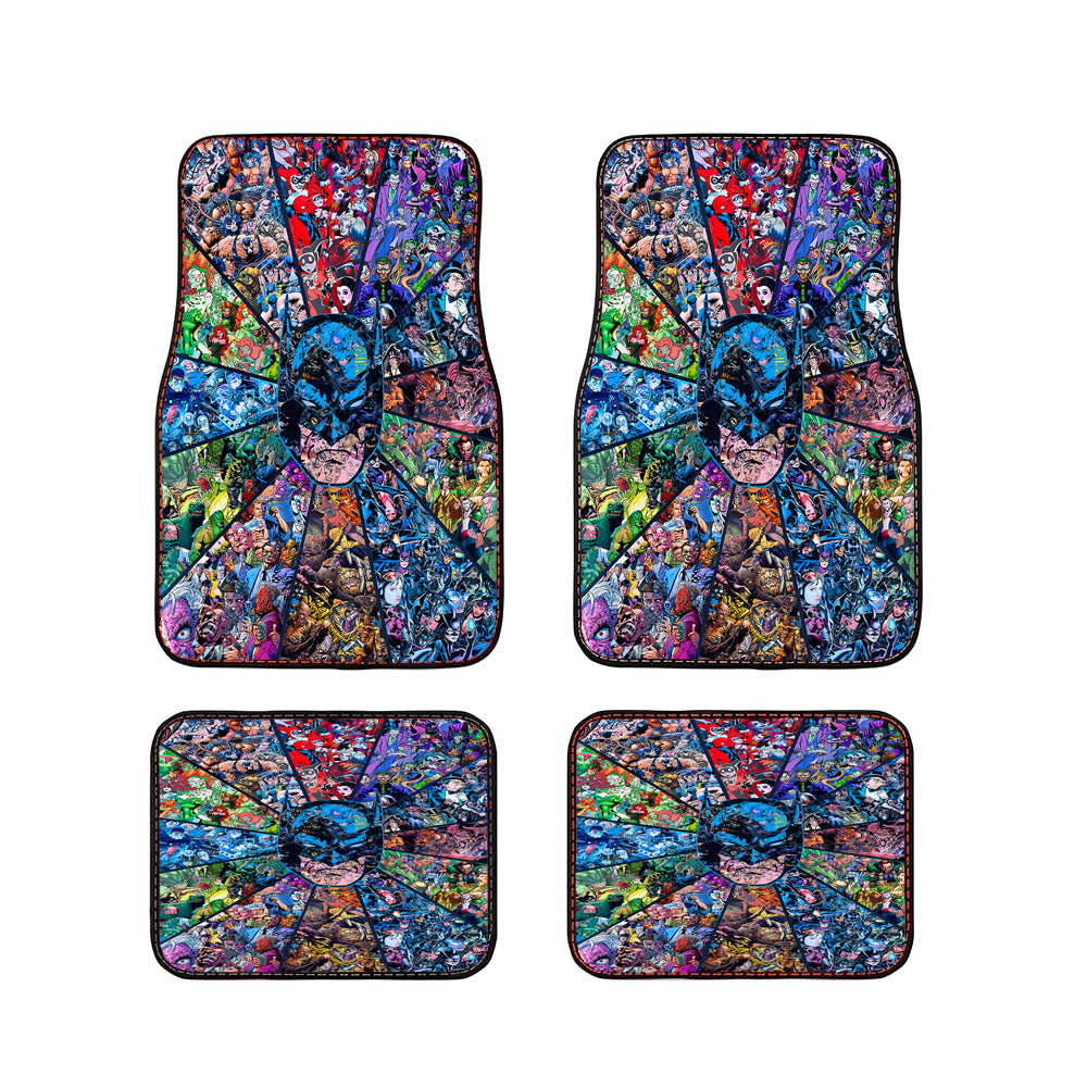 Batman Villains Collage Car Floor Mats Accessories
