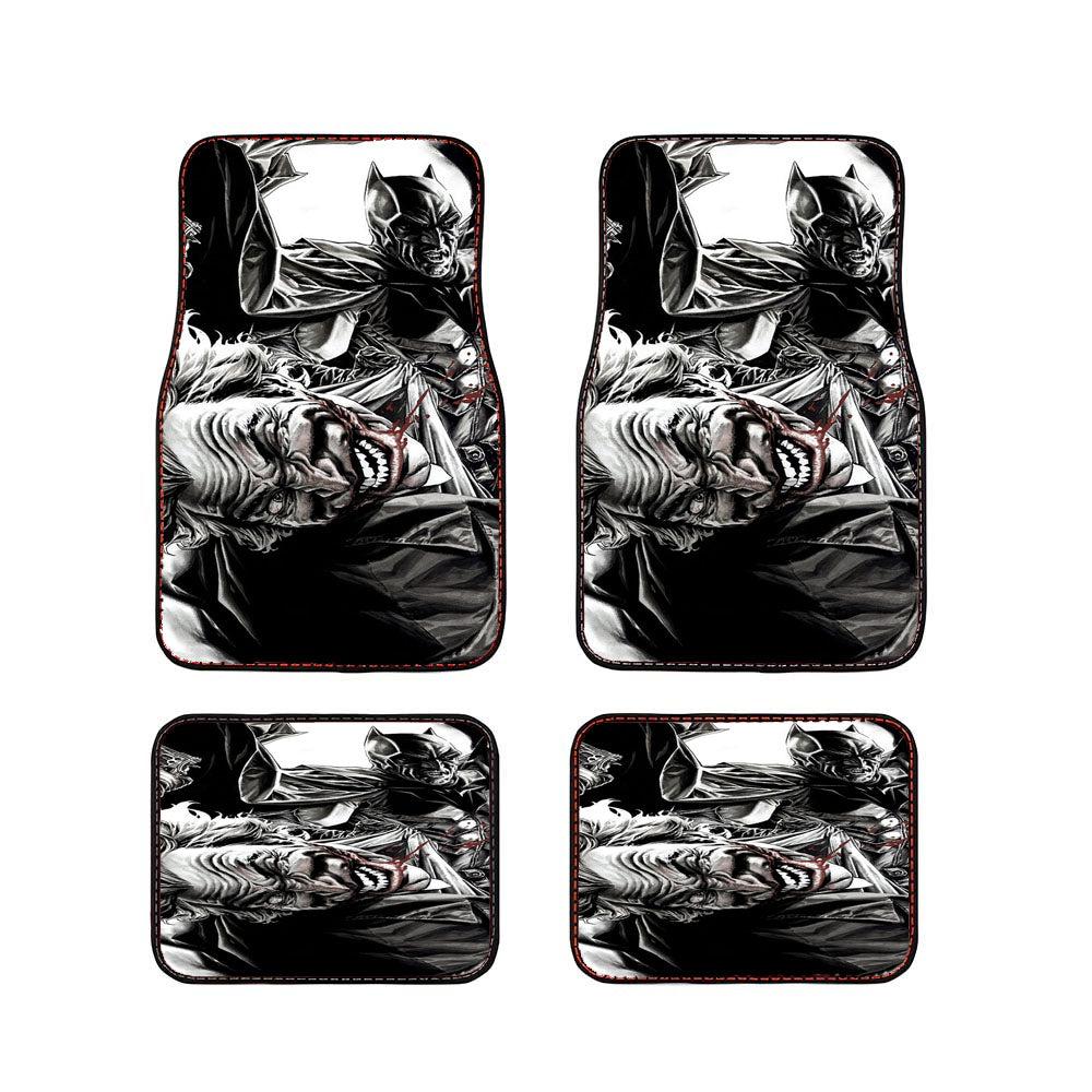 Batman Vs Joker Art Wallpaper Car Floor Mats Accessories