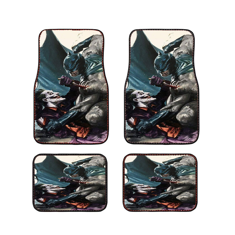 Batman Vs Joker Watercolor Car Floor Mats Accessories