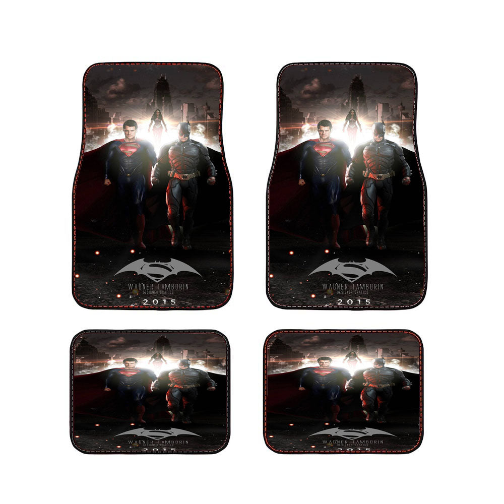 Batman Vs Superman Dawn Of Justice Car Floor Mats Accessories