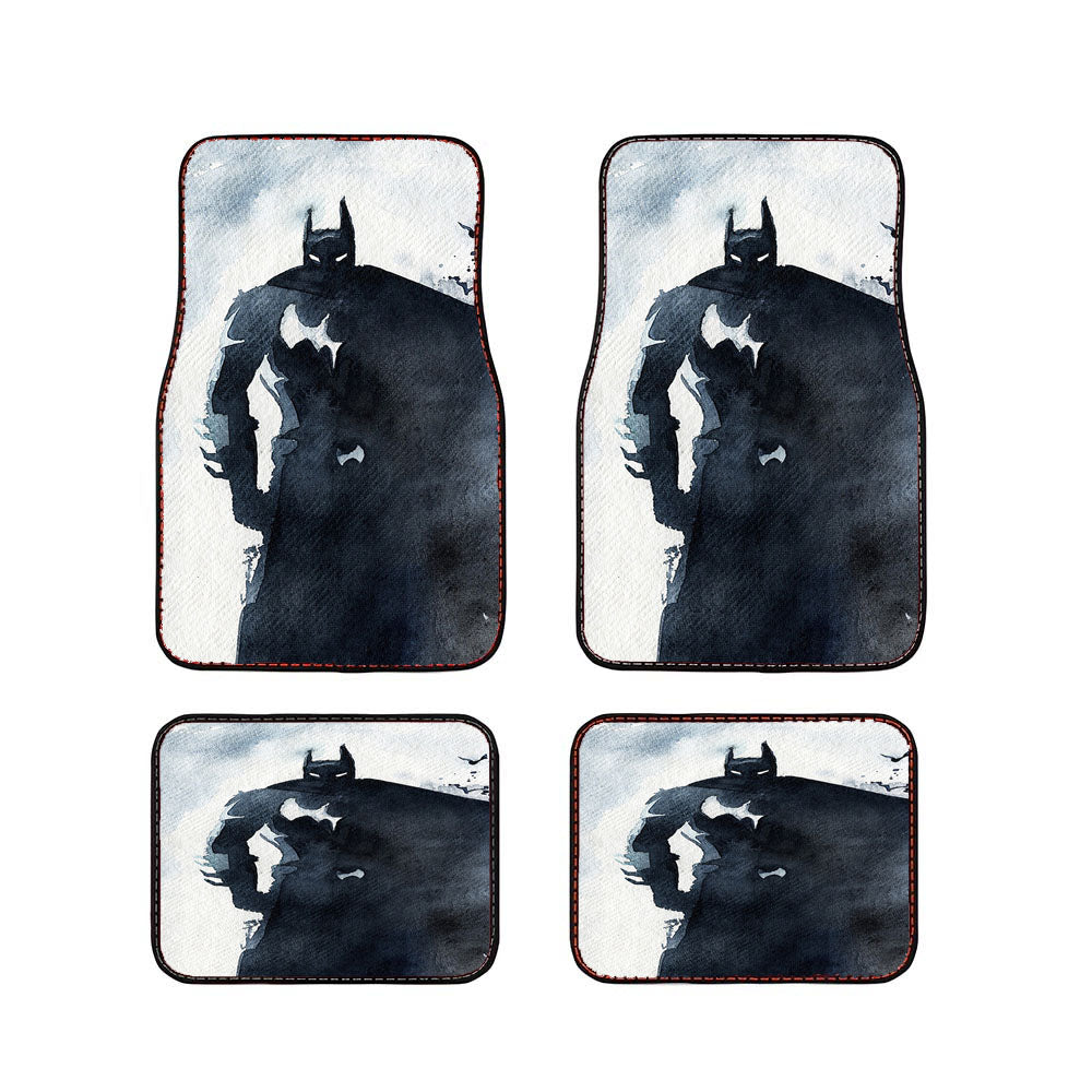Batman Watercolor Paint Car Floor Mats Accessories