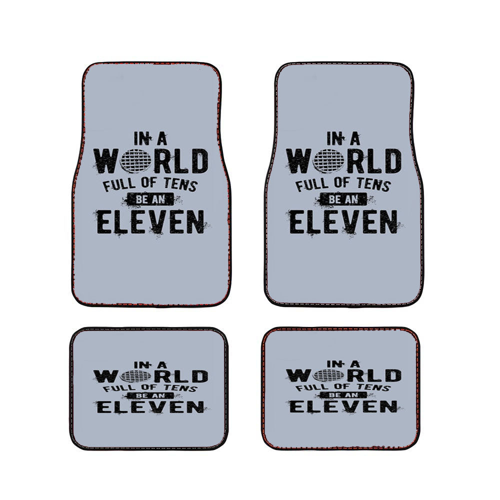 Be An Eleven Car Floor Mats Accessories