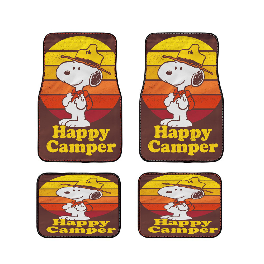 Beagle Scout Snoopy Car Floor Mats Accessories