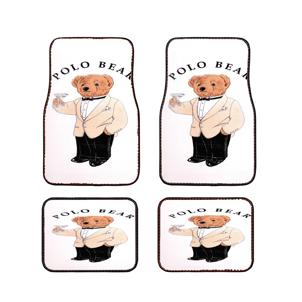 Bear Teddy Bear Polo Car Floor Mats Accessories