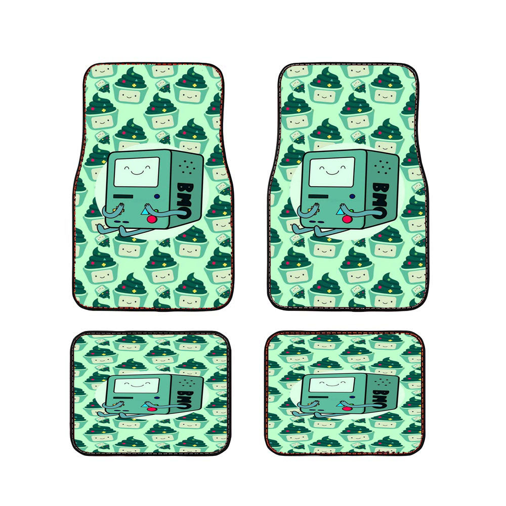 Beemo Adventure Time Pattern Car Floor Mats Accessories