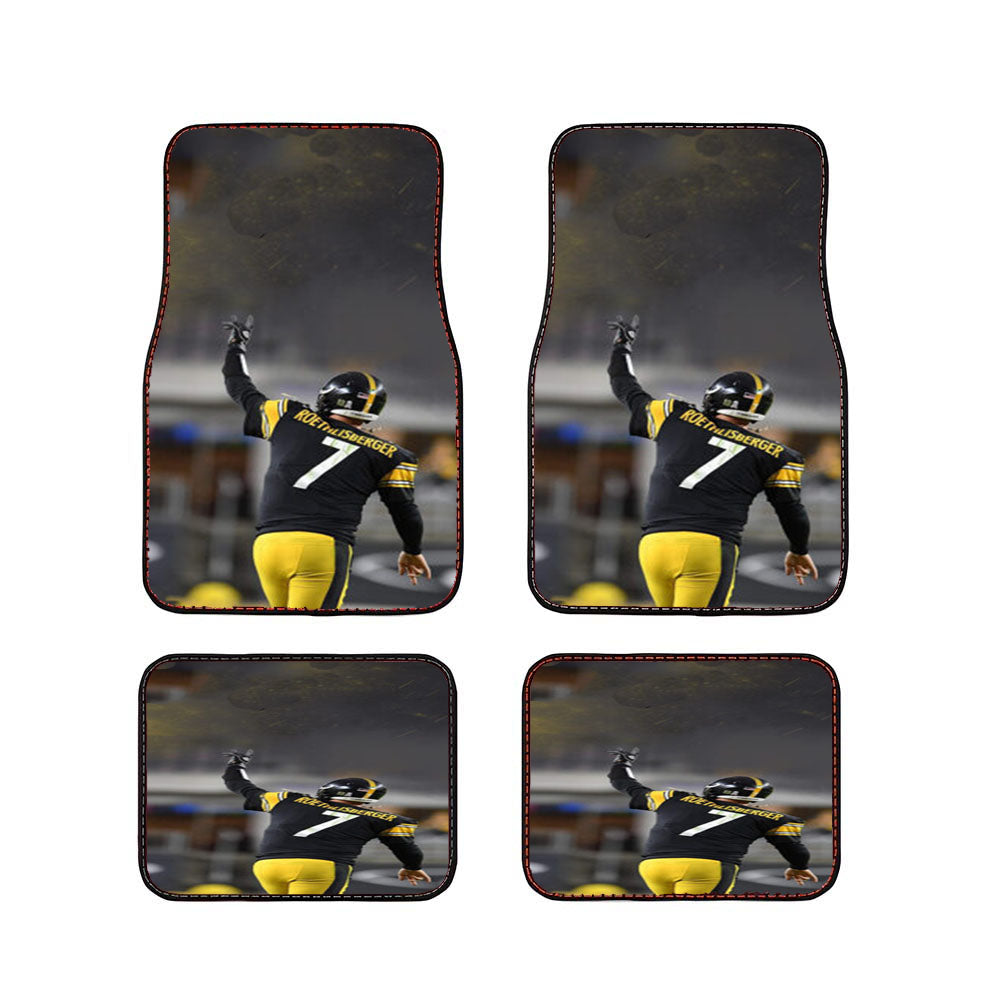 Ben Roethlisberger Pittsburgh Steelers Car Floor Mats Accessories
