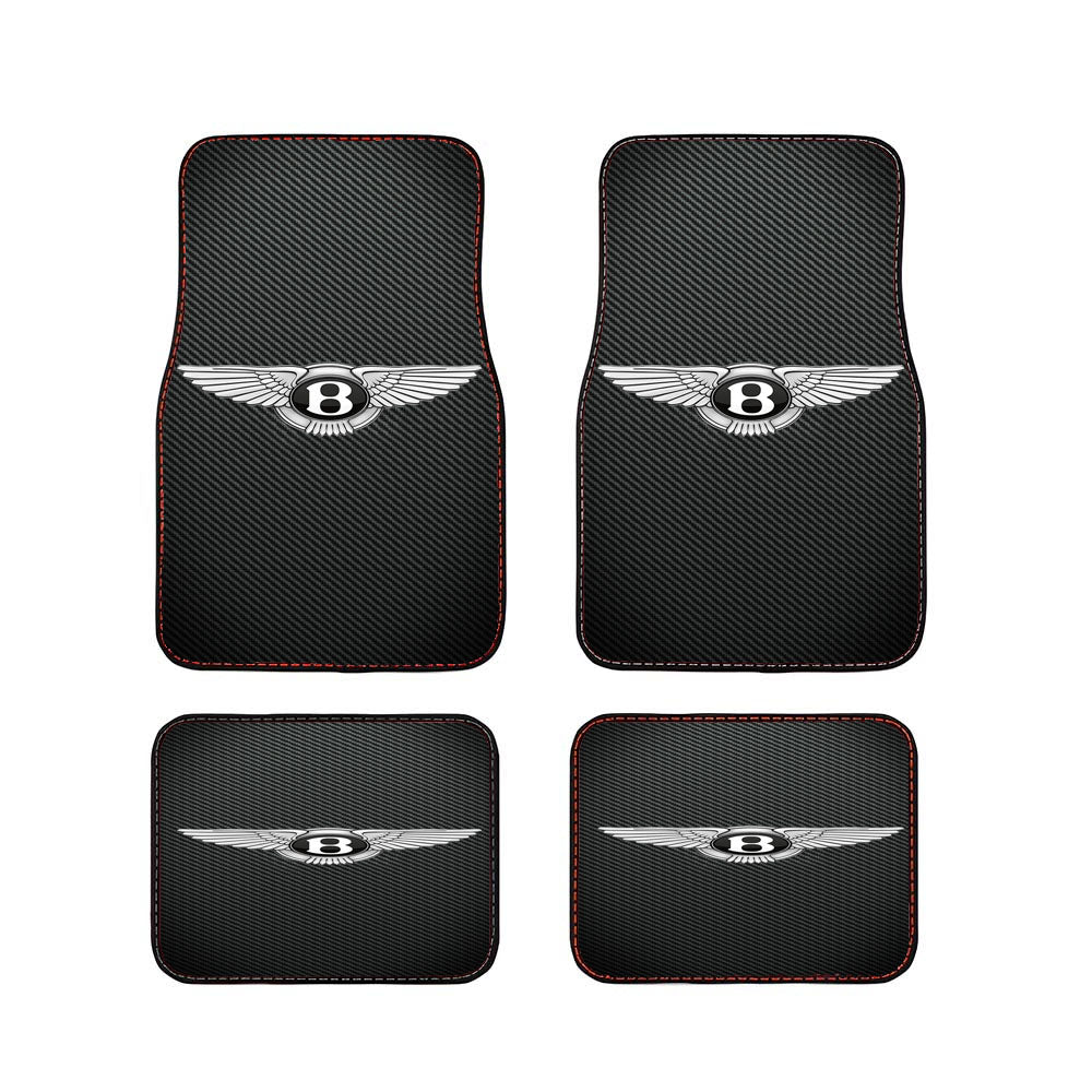 Bentley Logo Carbon Car Floor Mats Accessories