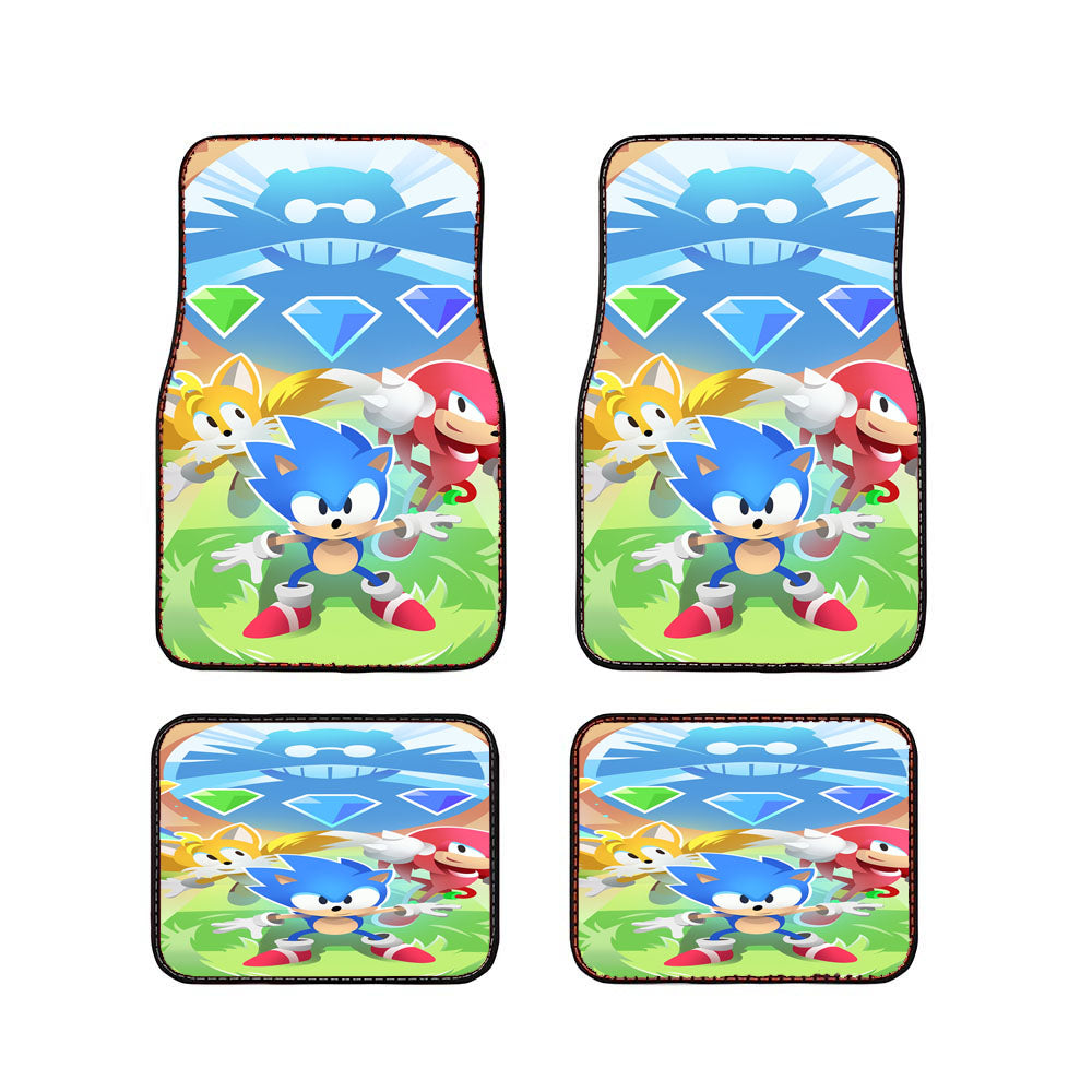 Best Sonic Mania Car Floor Mats Accessories
