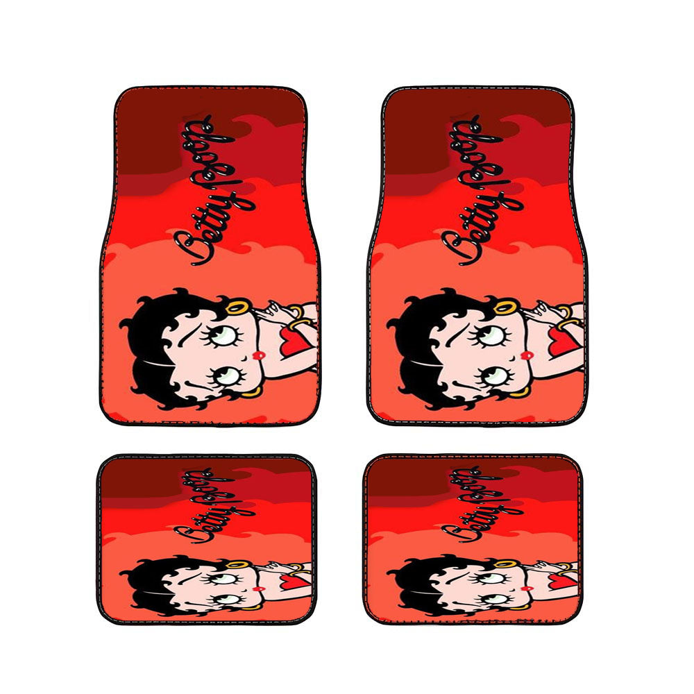 Betty Boop 4 Car Floor Mats Accessories