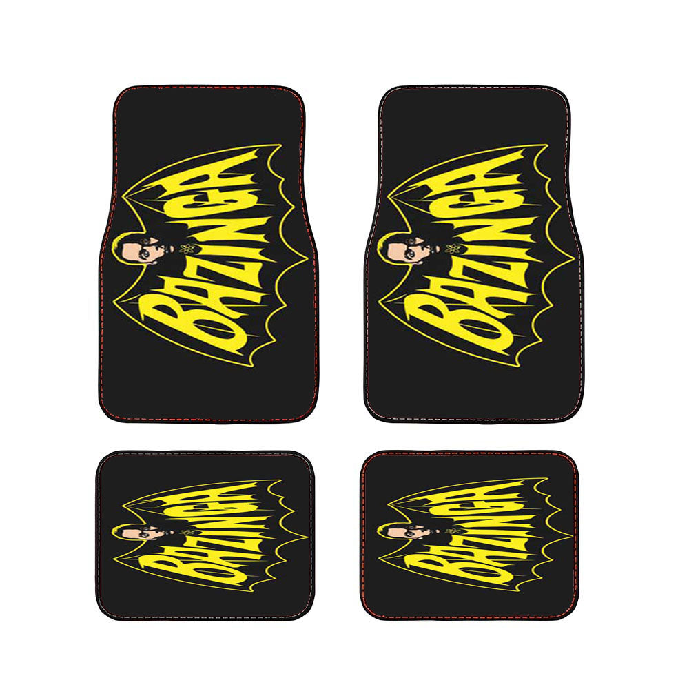 Big Bang Theory Batman Bazinga Car Floor Mats Accessories