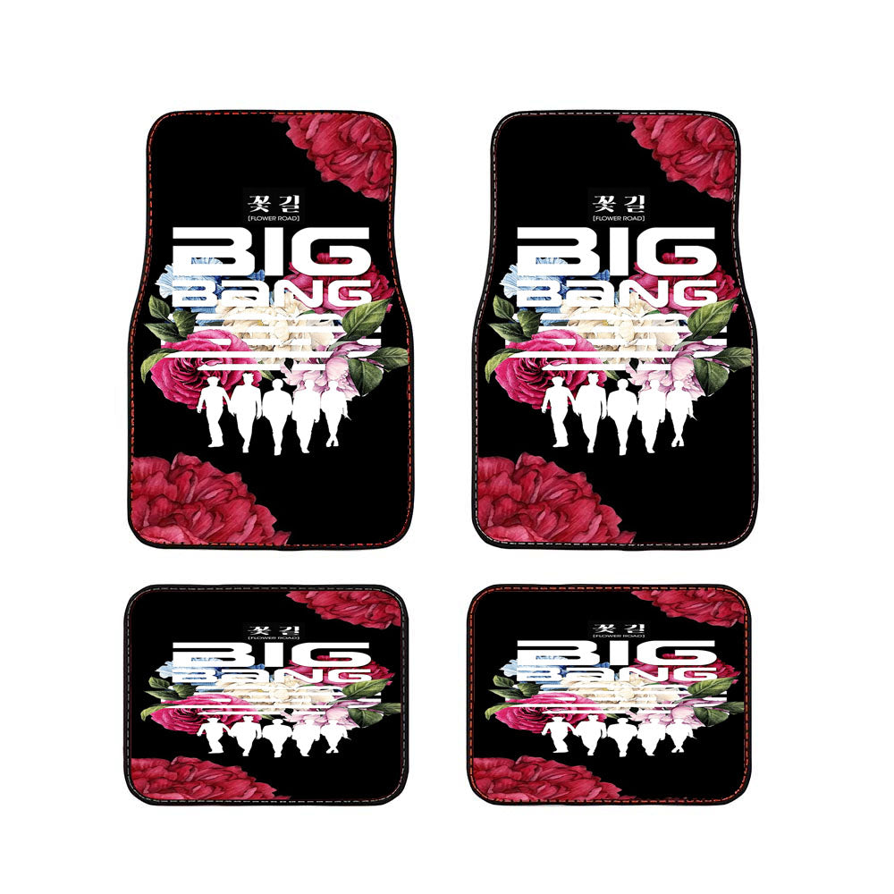 Bigbang Flower Road Wallpaper Car Floor Mats Accessories