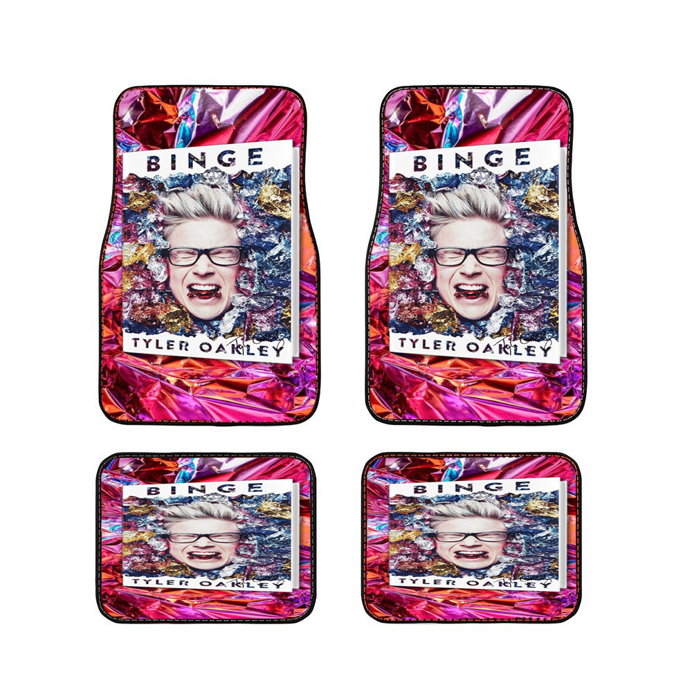 Binge Tyler Oakley Book Wallpaper Car Floor Mats Accessories