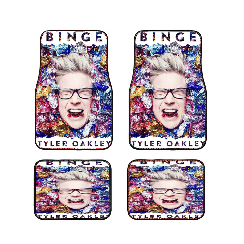 Binge Tyler Oakley Wallpaper Car Floor Mats Accessories