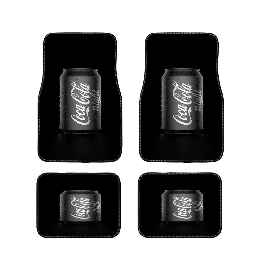 Black And White Coca Cola Car Floor Mats Accessories