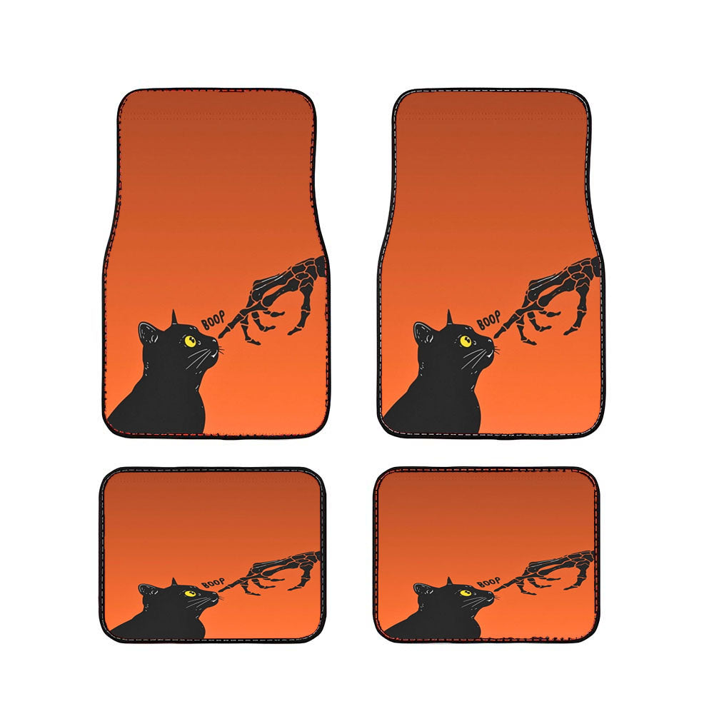 Black Cat Car Floor Mats Accessories