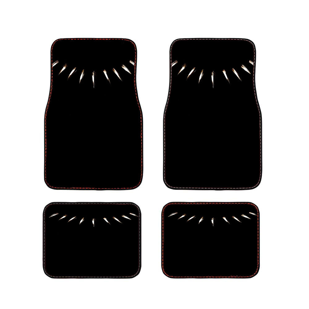 Black Panther Necklace Car Floor Mats Accessories