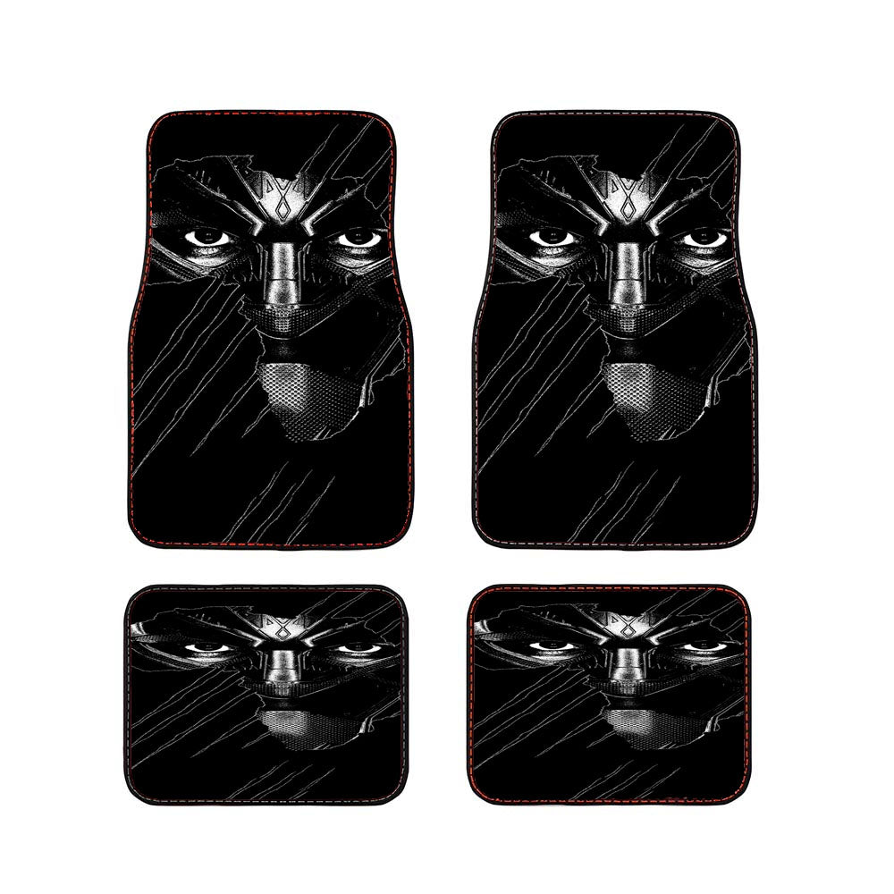 Black Panther Poster 4K Car Floor Mats Accessories