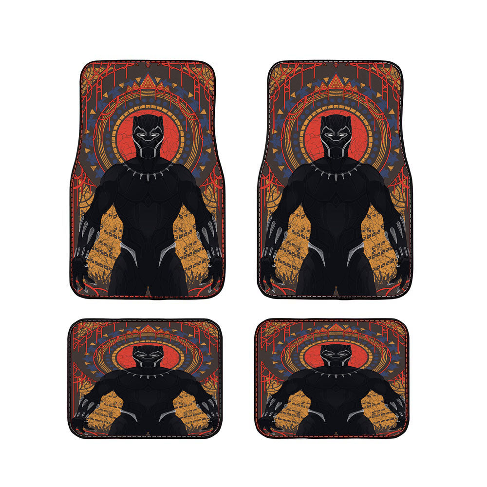 Black Panther Poster Art 1 Car Floor Mats Accessories