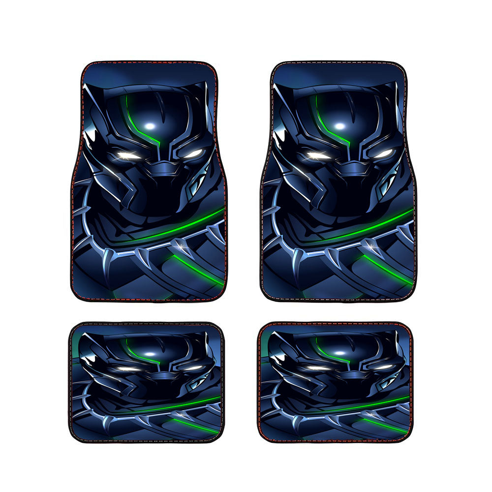 Black Panther Tchalla Car Floor Mats Accessories