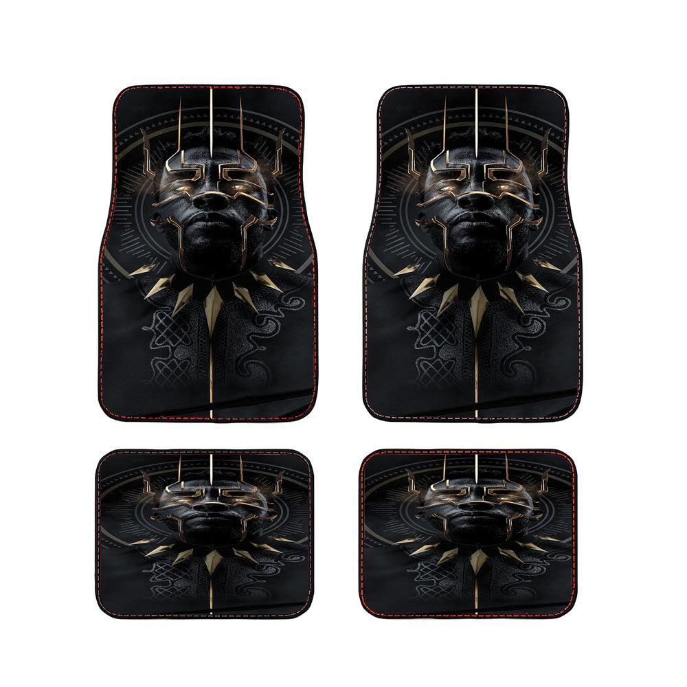 Black Panther The King Tchalla Car Floor Mats Accessories