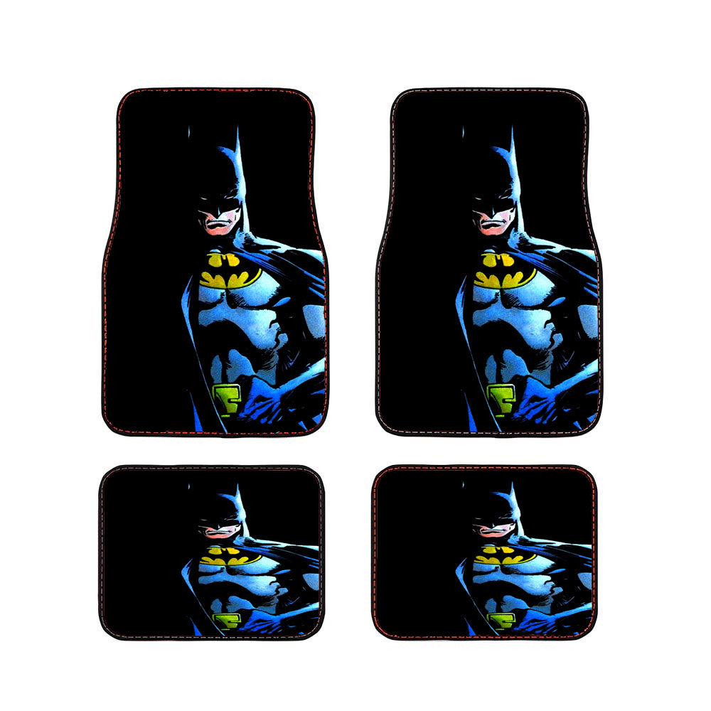 Blacks Batman Car Floor Mats Accessories