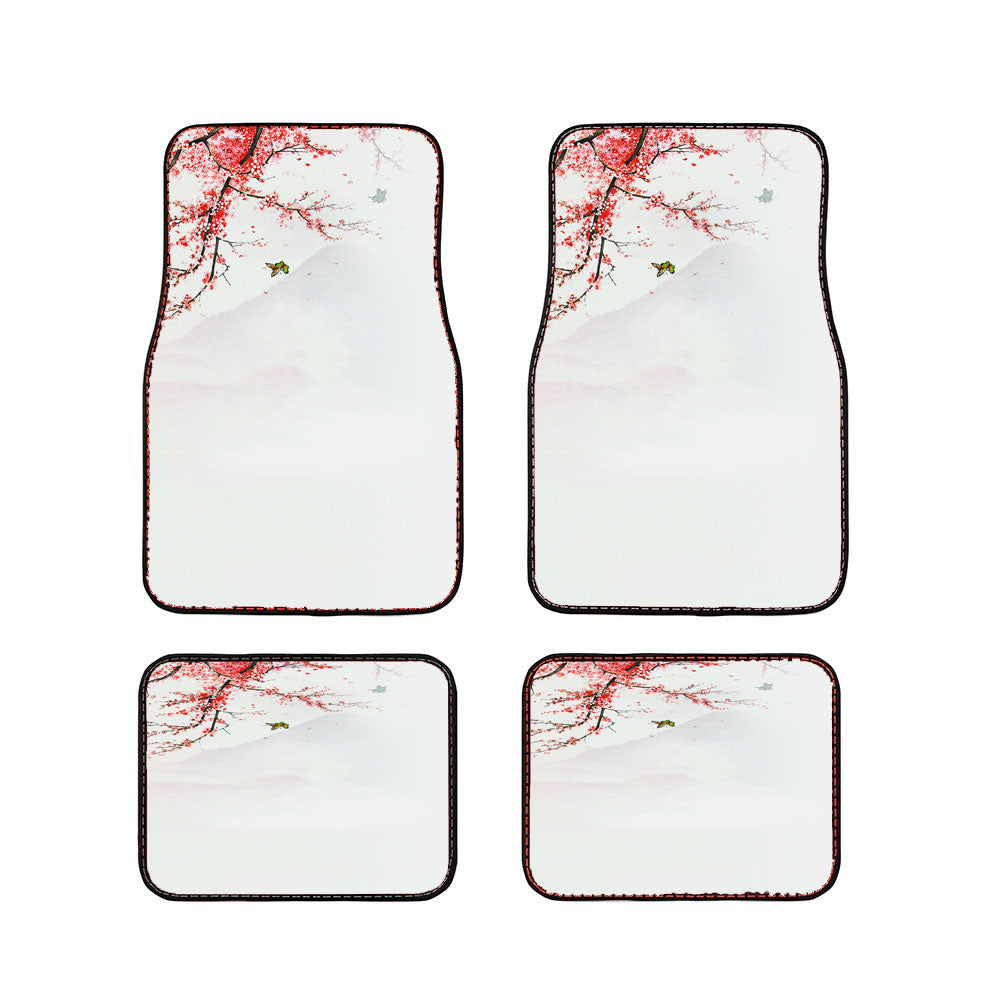 Blossom Flower 2 Car Floor Mats Accessories