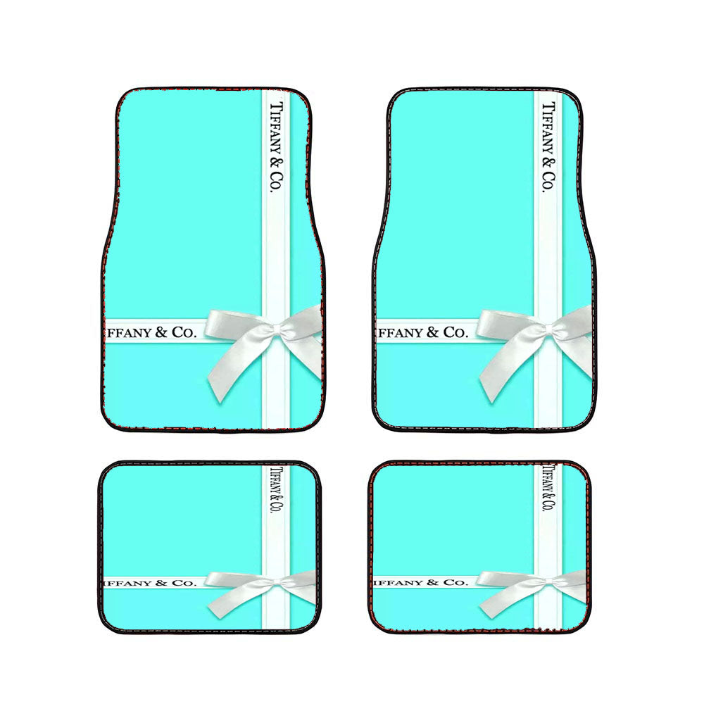 Blue Tiffany And Co Car Floor Mats Accessories