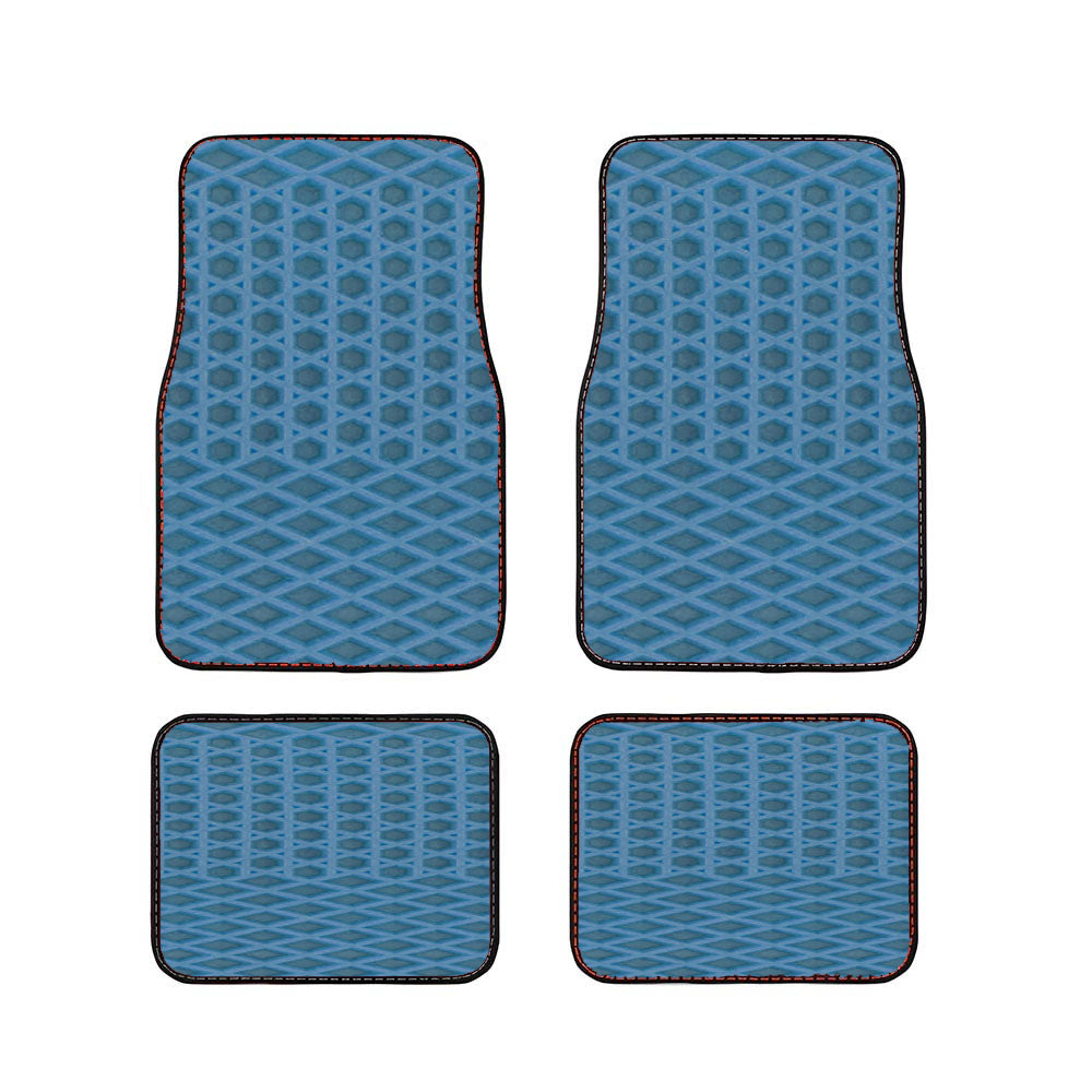 Blue Vans Waffle Shoes Car Floor Mats Accessories