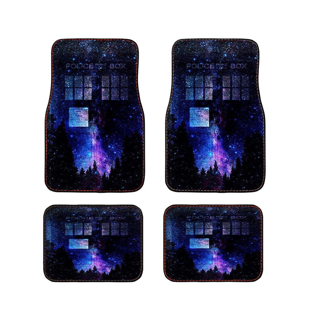 Bluetardis Tenth Doctor Dr Who In Space Car Floor Mats Accessories
