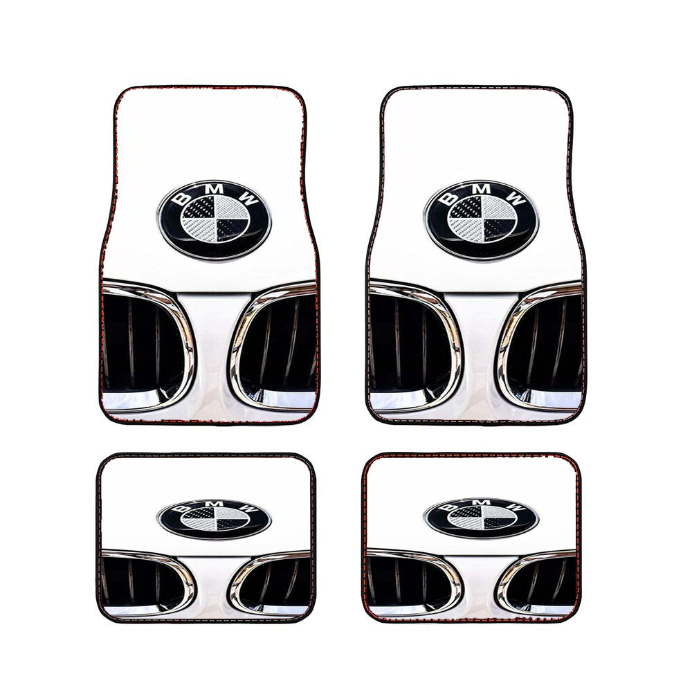 Bmw Car White Logo Car Floor Mats Accessories