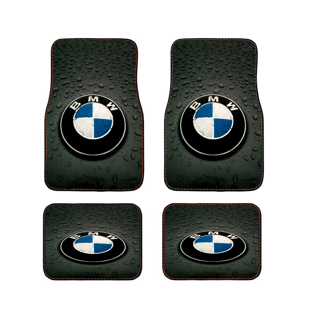 Bmw Logo Art Water Car Floor Mats Accessories