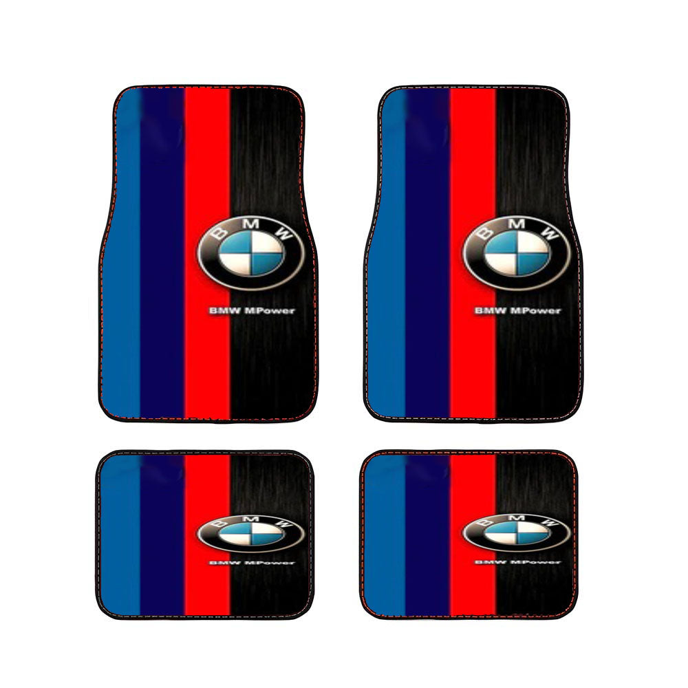 Bmw M Power Strip Car Floor Mats Accessories