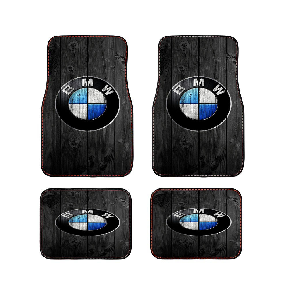 Bmw Wood Black Art Car Floor Mats Accessories