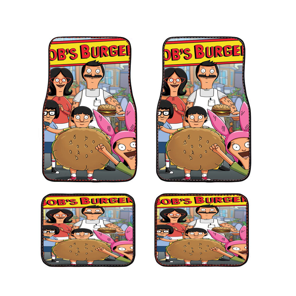 Bobs Burgers Family Car Floor Mats Accessories
