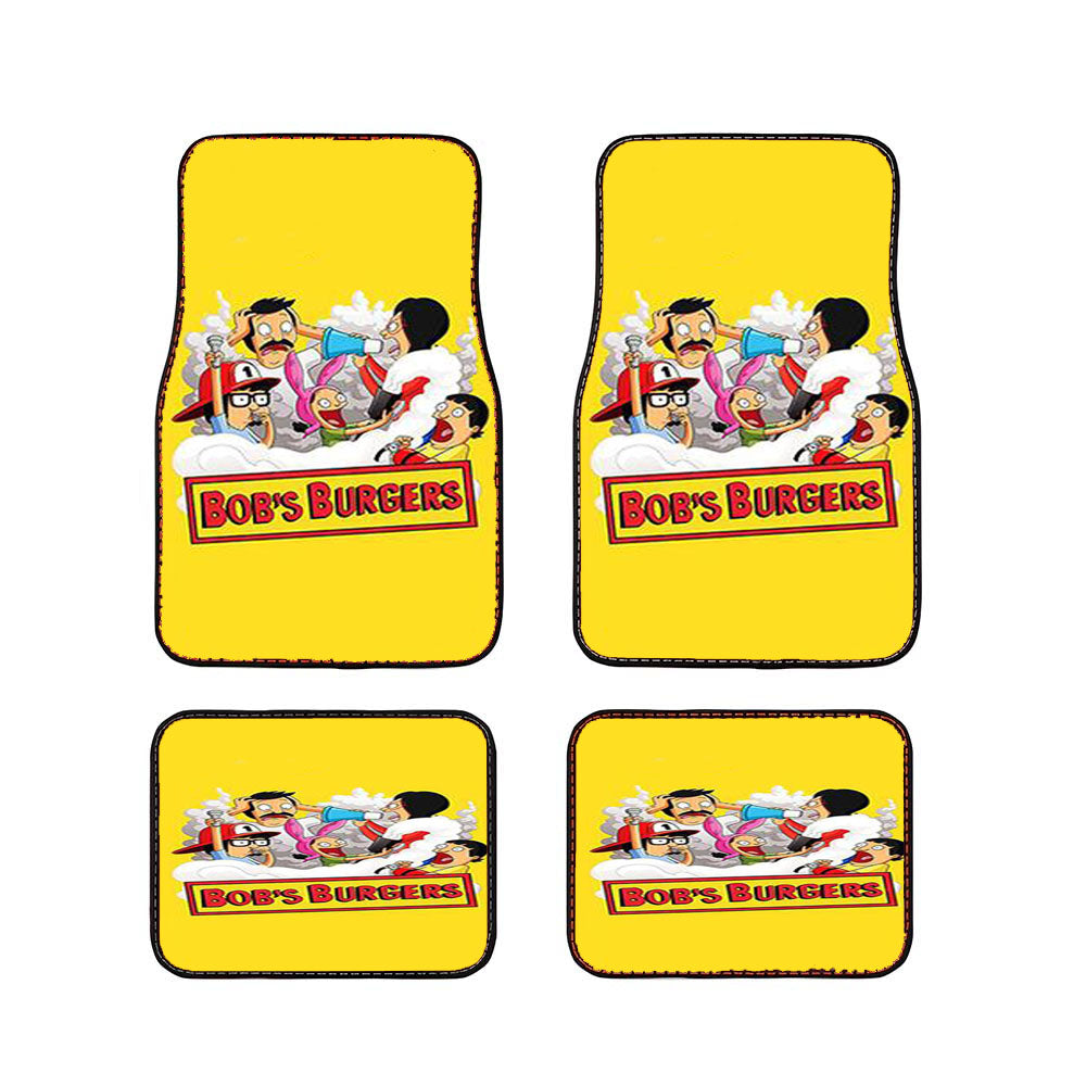 Bobs Burgers Family Movie Car Floor Mats Accessories