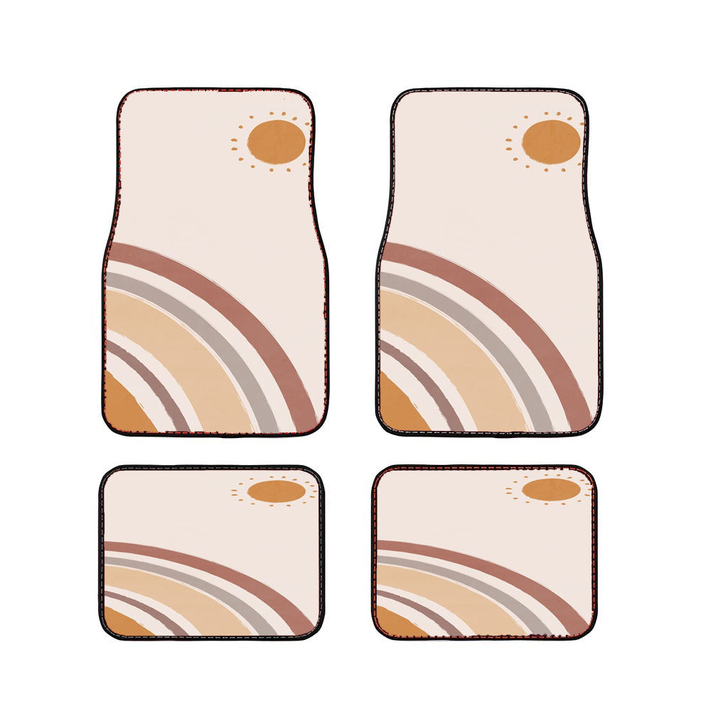 Boho Poster Car Floor Mats Accessories