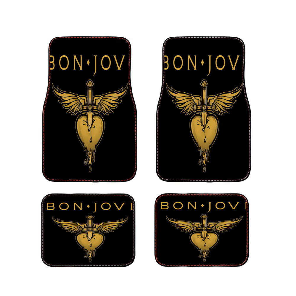 Bon Jovi Logo 2 Car Floor Mats Accessories