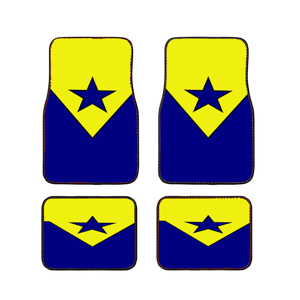 Booster Gold Dc S Legends Of Tomorrow League Car Floor Mats Accessories