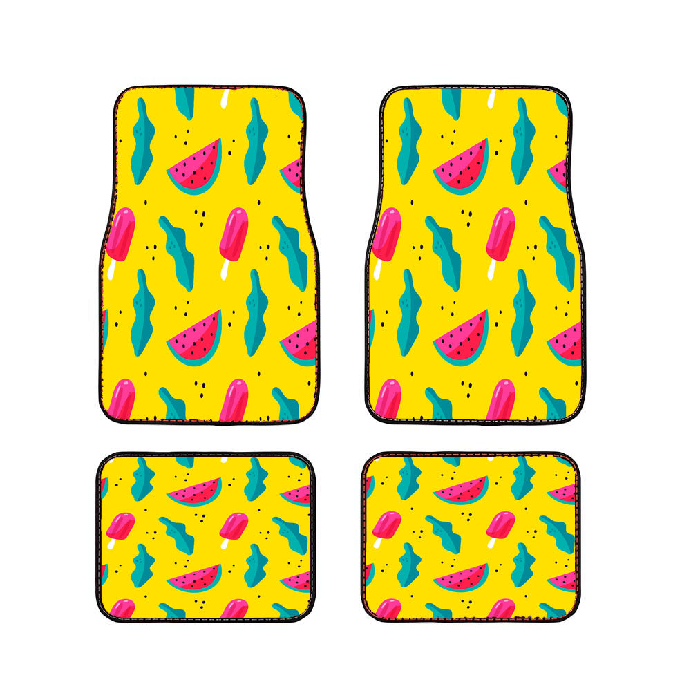 Bright Summer Patterns 01 Car Floor Mats Accessories