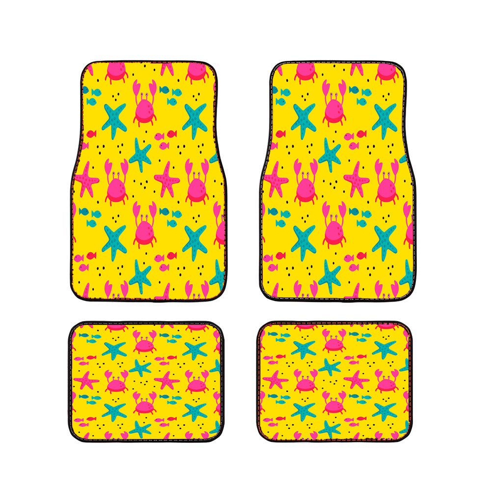 Bright Summer Patterns 05 Car Floor Mats Accessories