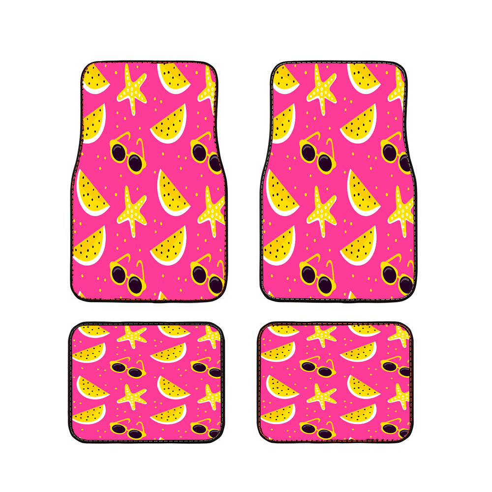 Bright Summer Patterns 09 Car Floor Mats Accessories