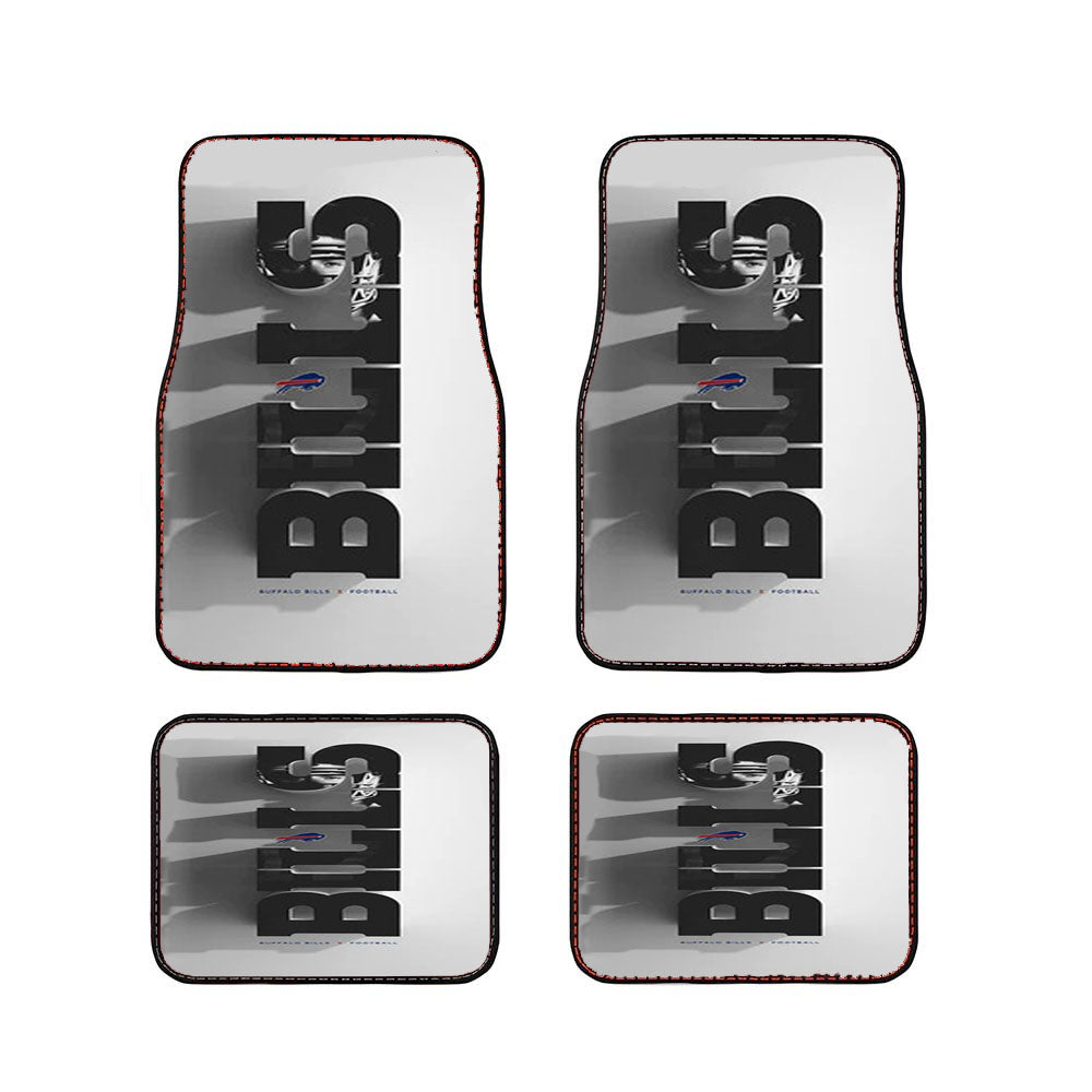 Buffalo Bills Emblem Car Floor Mats Accessories