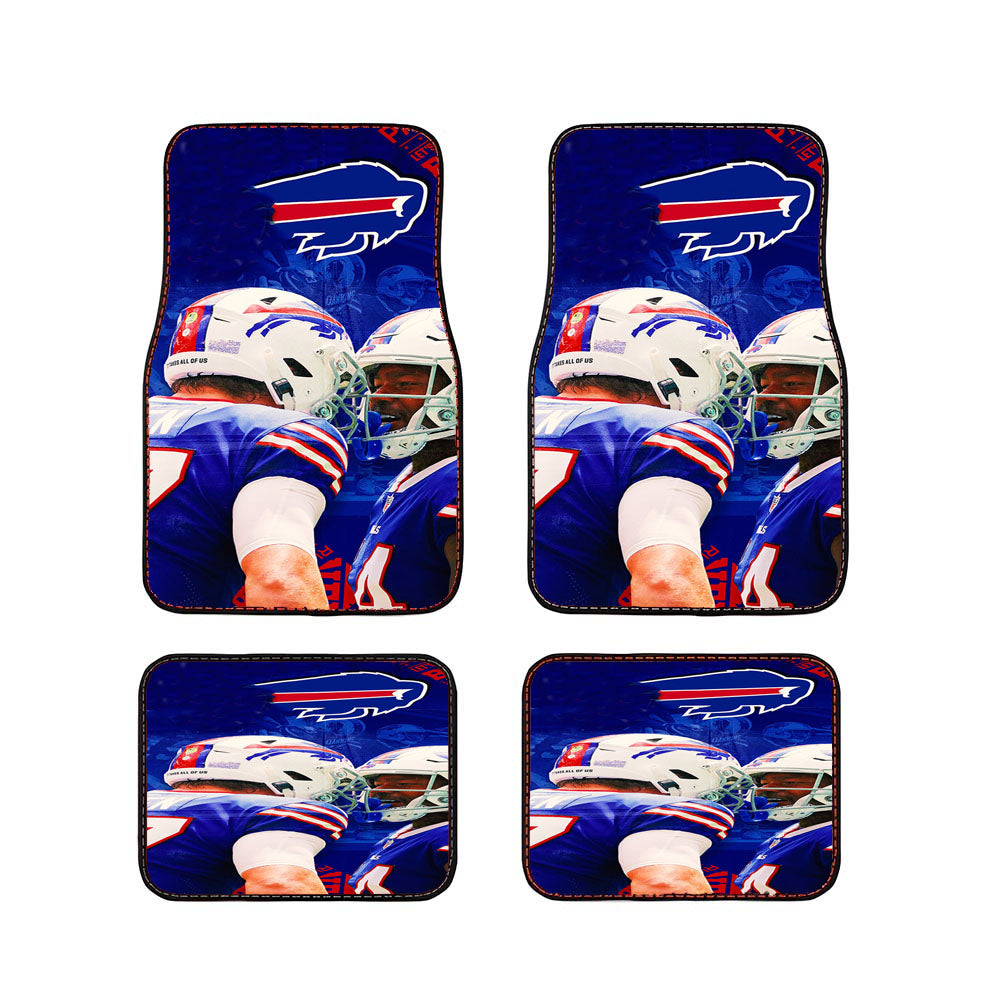 Buffalo Bills Taylor Squad Car Floor Mats Accessories