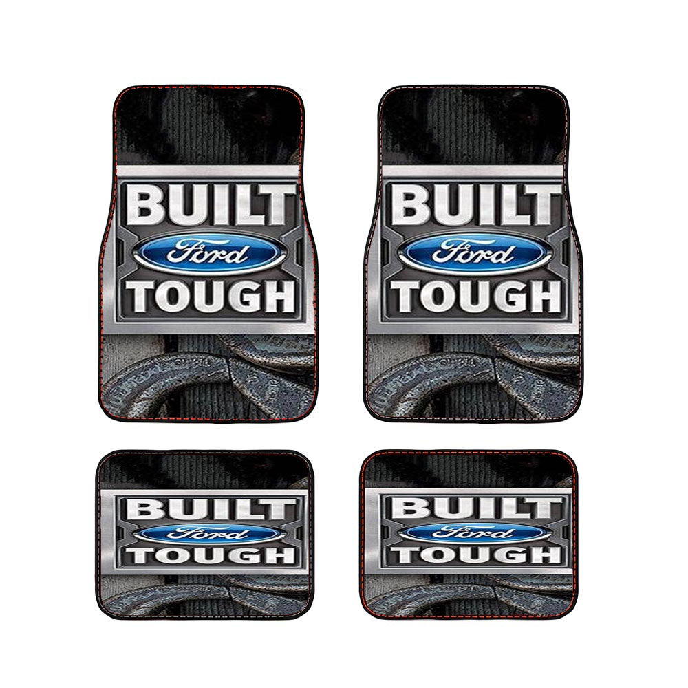 Built Ford Tough Car Floor Mats Accessories
