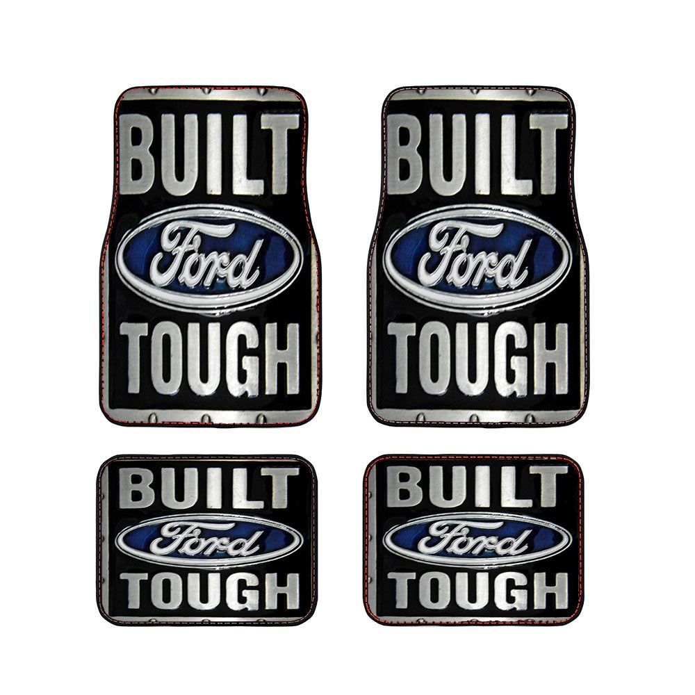 Built Ford Tough Diesel Car Floor Mats Accessories