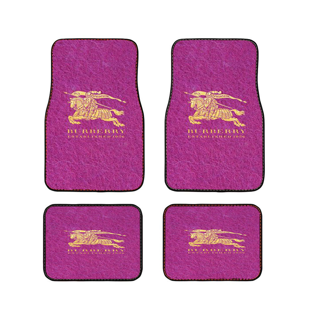 Burberry Grass Car Floor Mats Accessories