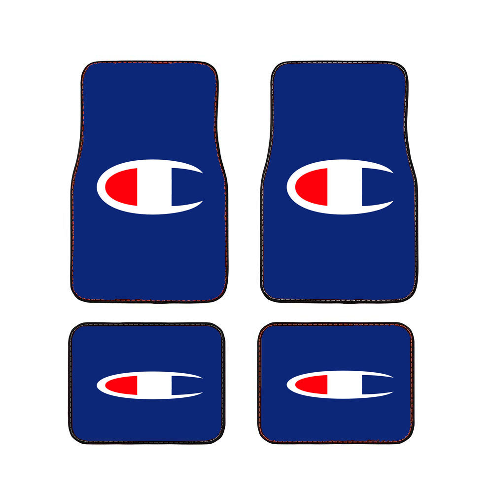 C Champion Logo Car Floor Mats Accessories