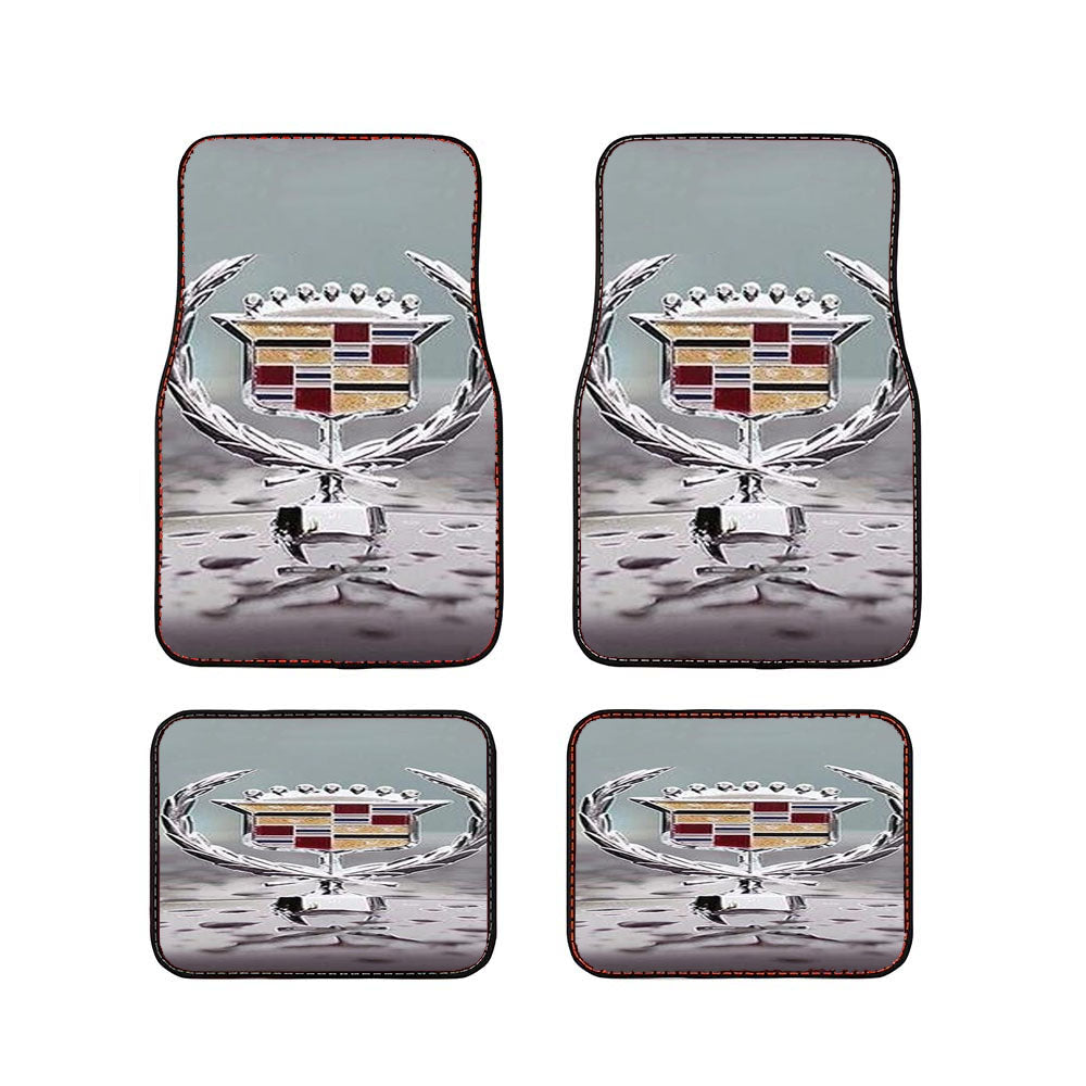 Cadillac Emblem Car Car Floor Mats Accessories