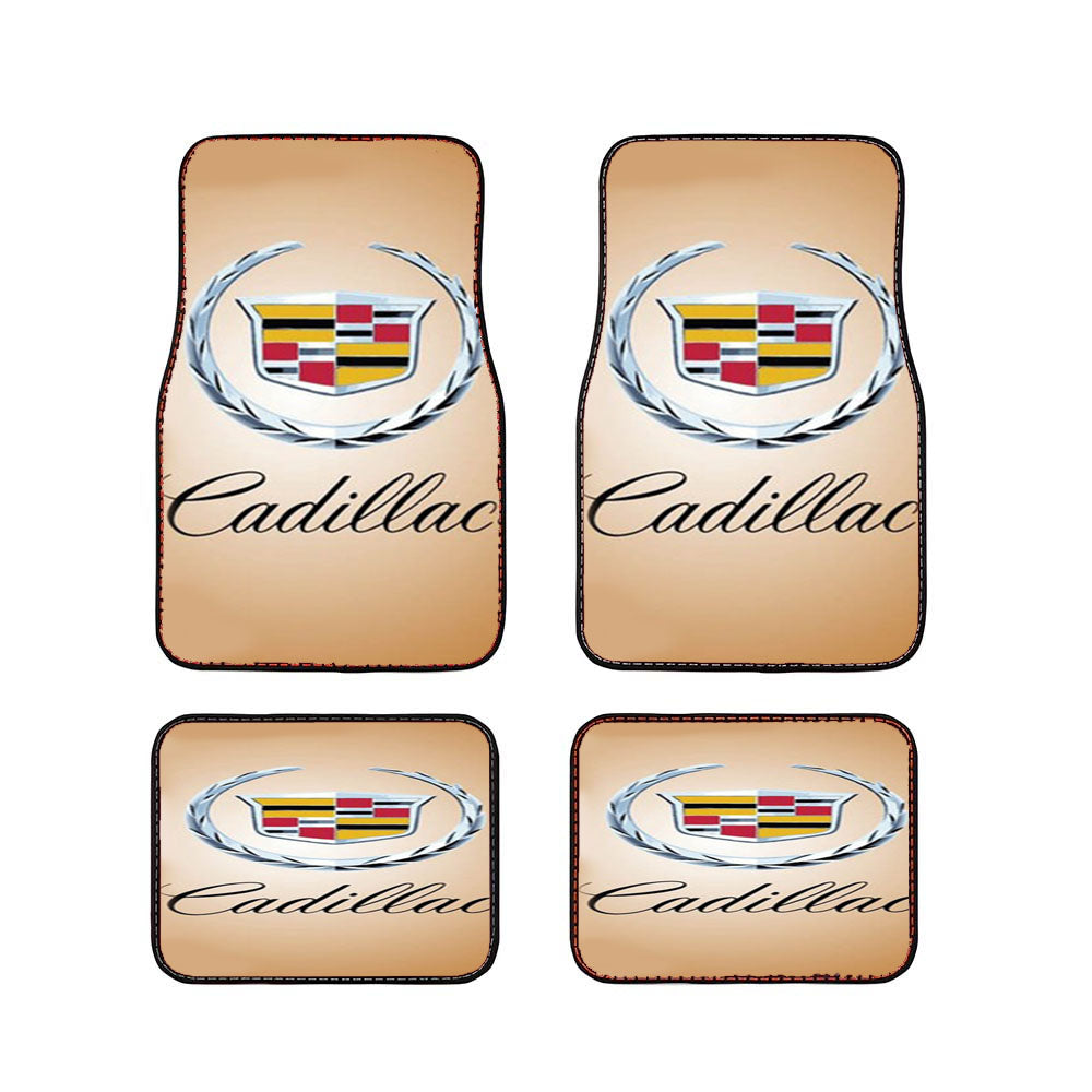 Cadillac Logo Wood Car Floor Mats Accessories