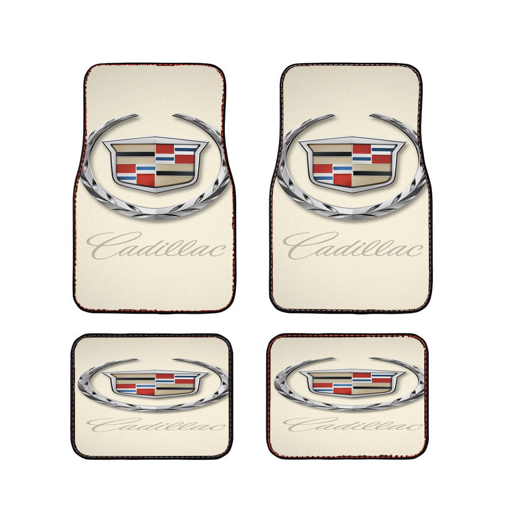 Cadillac White Wallpaper Car Floor Mats Accessories